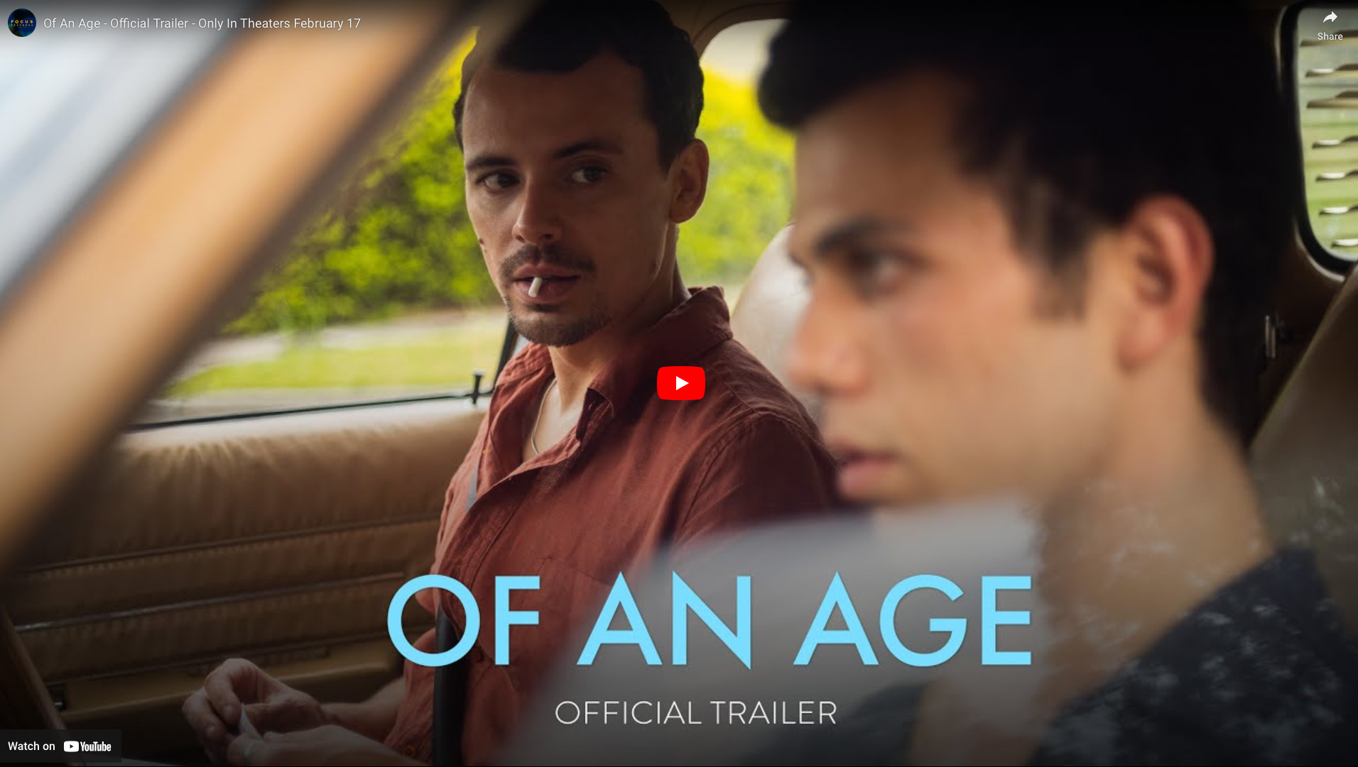 Of An Age film Trailer