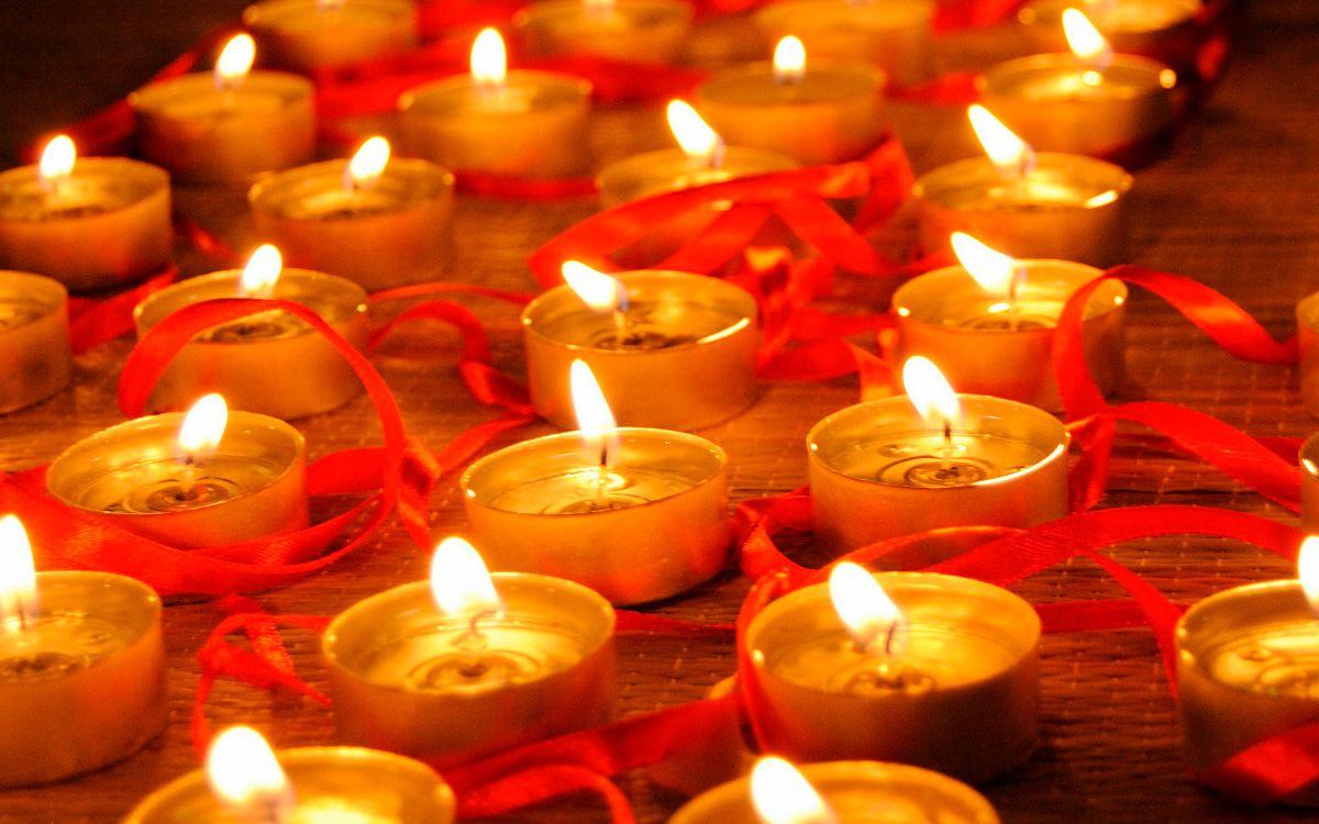 AIDS Memorial Candles
